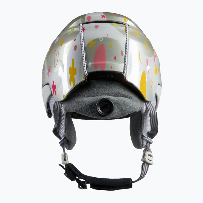 Children's ski helmets Alpina Pizi pearlwhite/hearts gloss 3