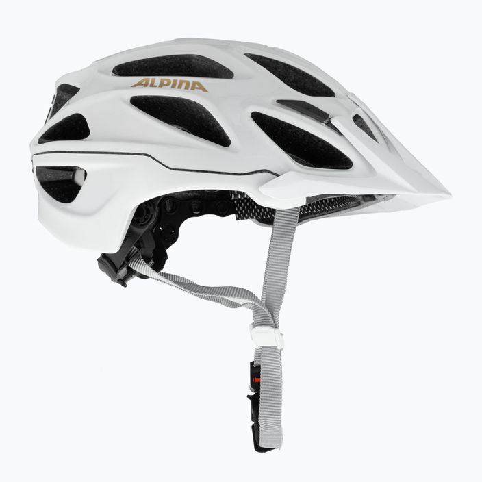 Bike helmet Alpina Mythos 3.0 L.E. white prosecco gloss 4