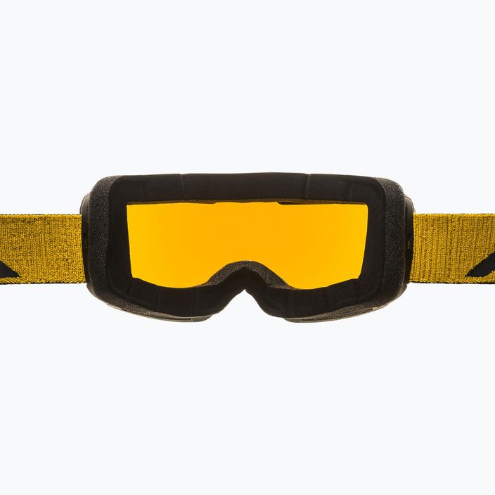 Alpina Nendaz Q-Lite S2 black/yellow matt/red ski goggles 2
