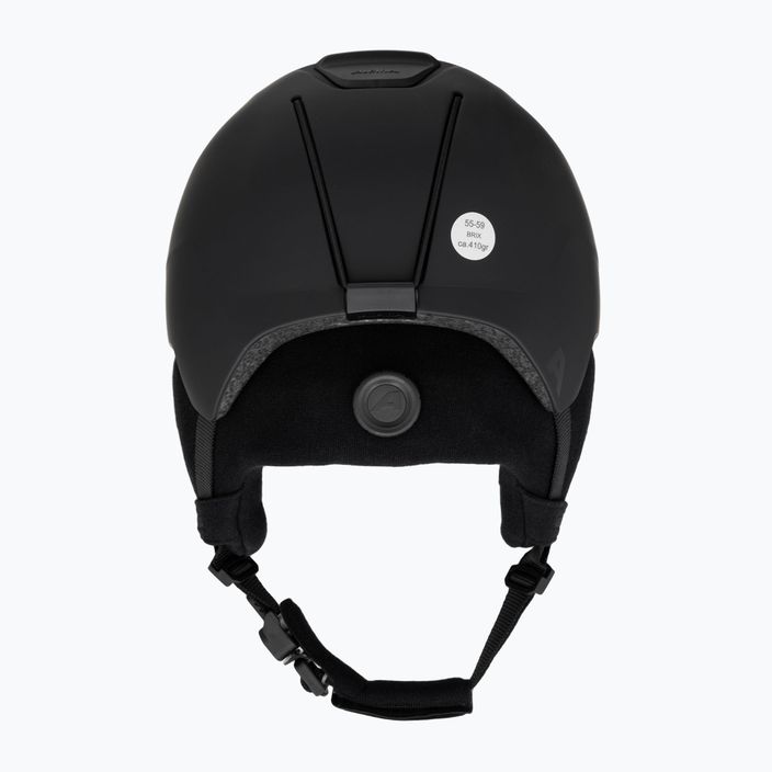 Alpina Brix black matte ski helmet 3