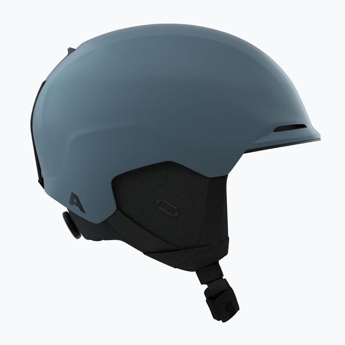 Alpina Brix dirt/blue matt ski helmet 8