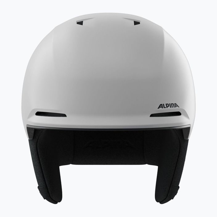 Alpina Brix white/metallic matt ski helmet 7