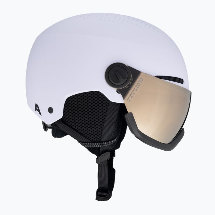 Alpina Arber Visor Q Lite ski helmet lilac matt 4