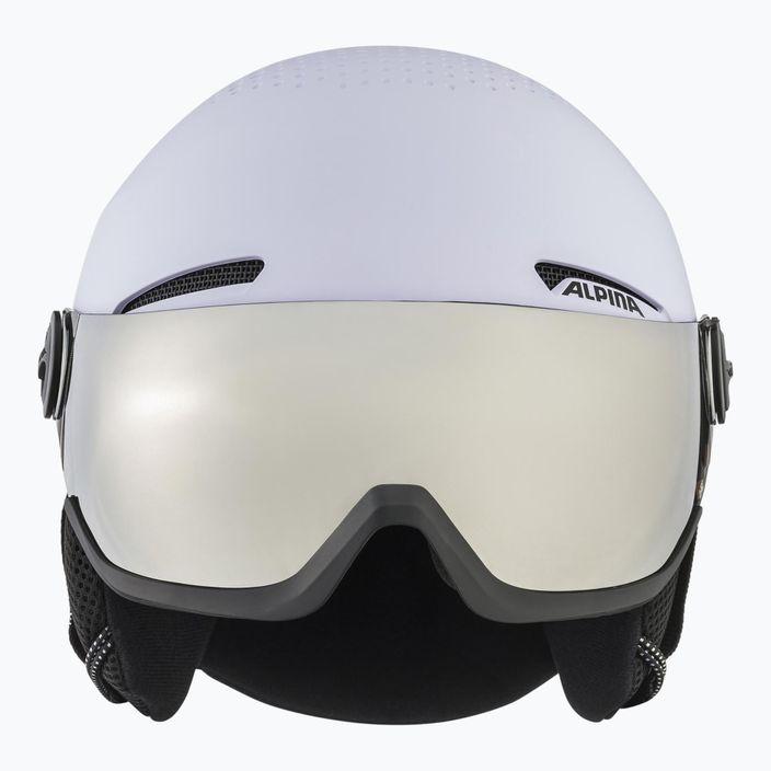Alpina Arber Visor Q Lite ski helmet lilac matt 7