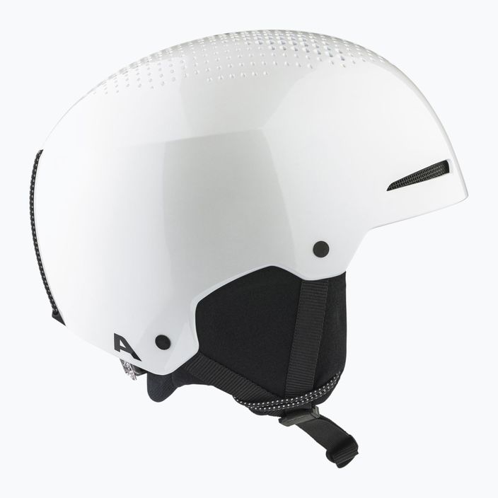 Alpina Arber white/metallic gloss ski helmet 8