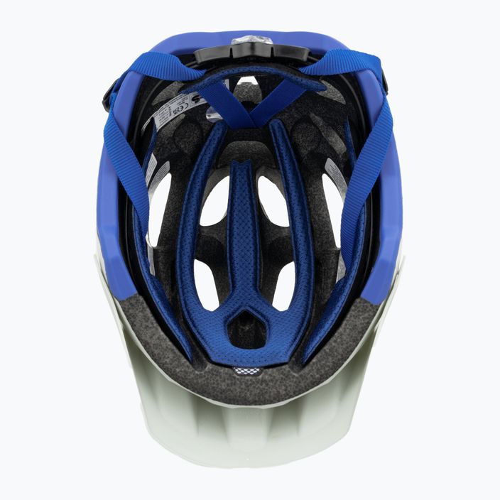 Children's bike helmet Alpina Carapax smoke grey/blue matt 5