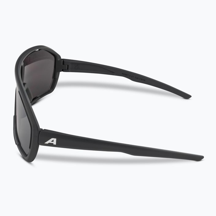 Alpina Bonfire midnight grey matt/black mirror sunglasses 4