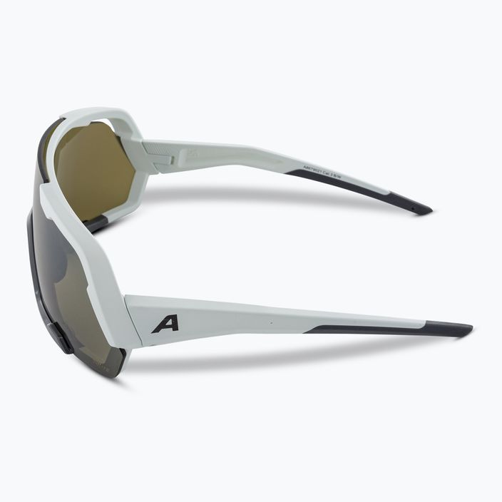 Alpina Rocket Q-Lite smoke grey matt/silver mirror sunglasses 4