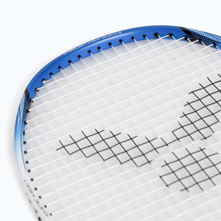 VICTOR Wavetec Magan 7 badminton racket blue and white 200023 5