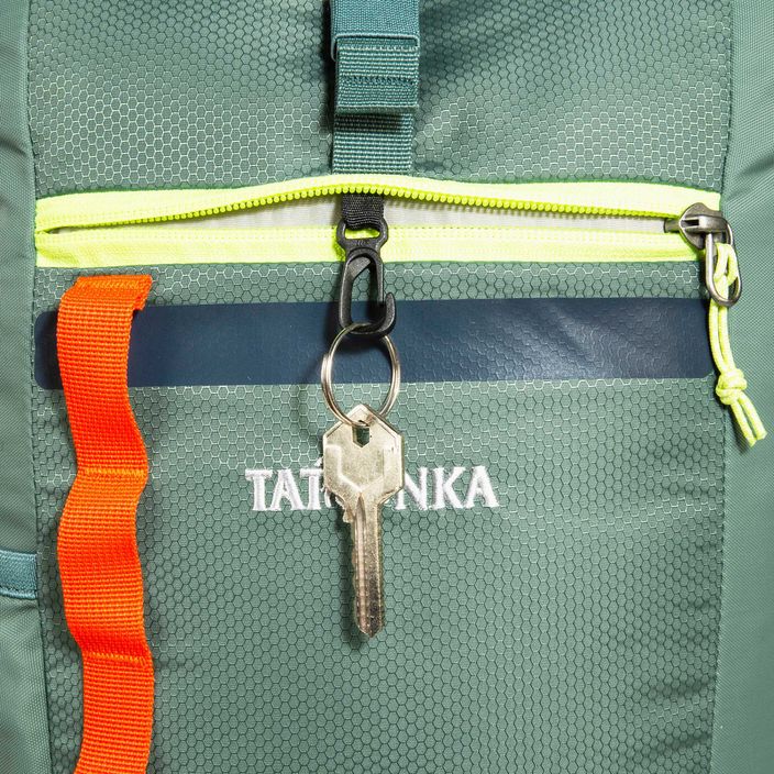 Tatonka Rolltop JR 14 l sage green children's urban backpack 8