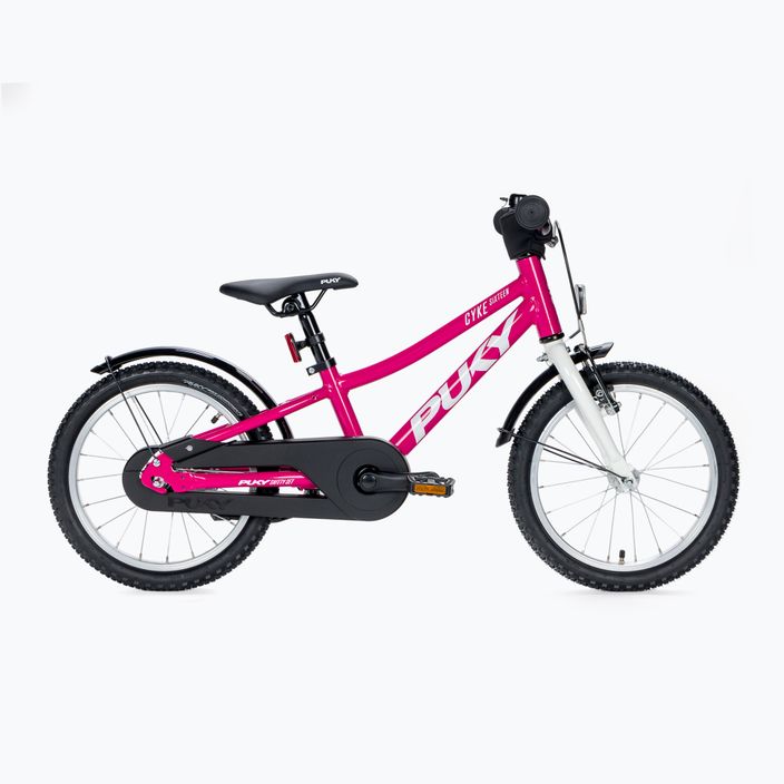 Puky CYKE 16-1 Alu children's bike pink and white 4402