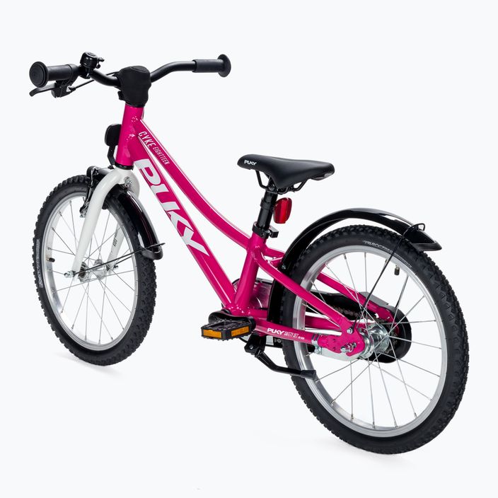 PUKY Cyke 18 children's bike pink and white 4404 3