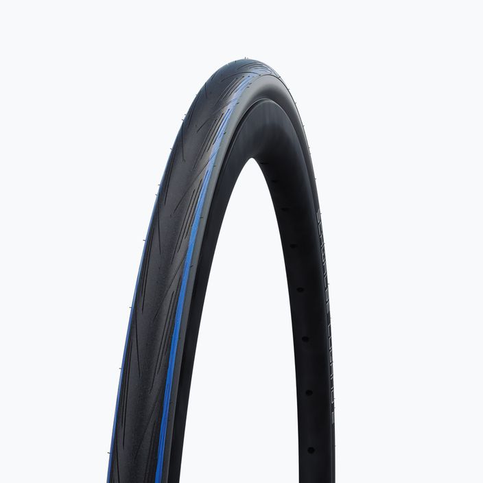SCHWALBE Lugano II K-Guard Silica wire blue stripes bicycle tyre 4