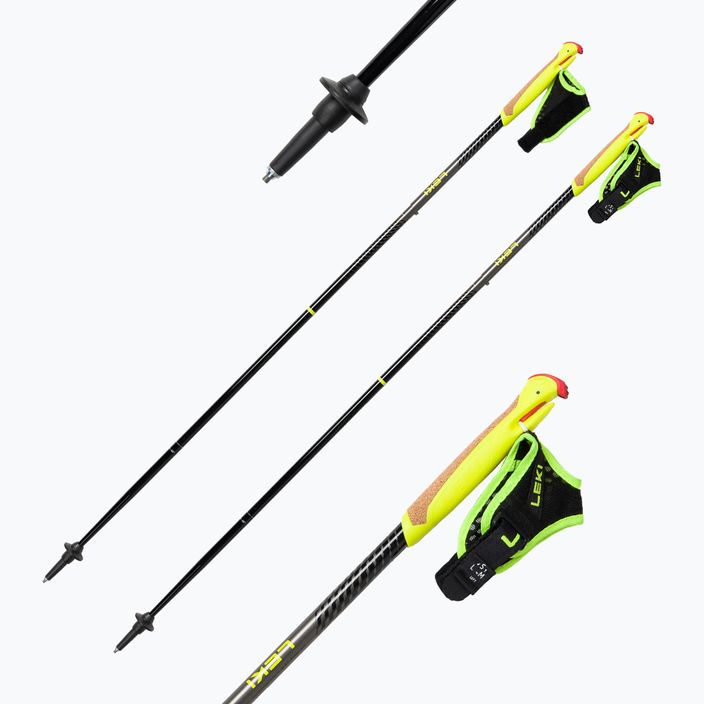 LEKI Evotrail FX.One TA cross-country ski poles black 65225751110 5