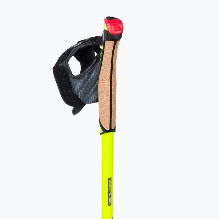 LEKI PRC 650 cross-country ski pole black/yellow 65240871140 3
