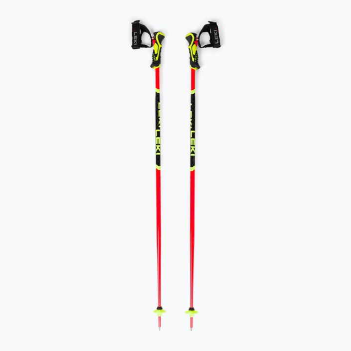 LEKI WCR Lite SL 3D children's ski poles red 65265851100
