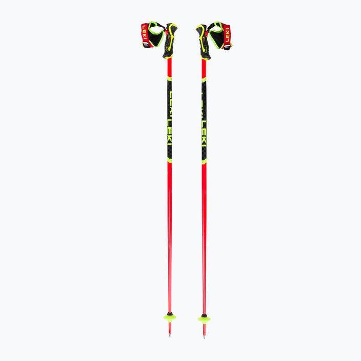LEKI WCR SL 3D ski poles red 65267481115