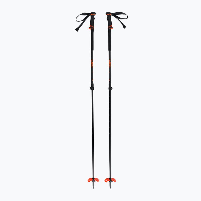 LEKI Helicon Lite skit ski pole black/orange 65227431