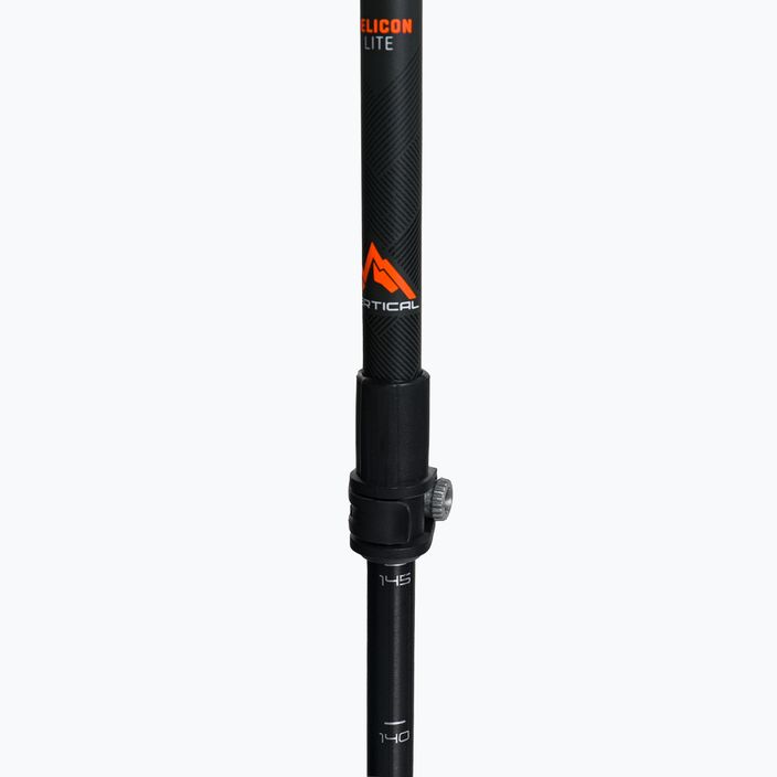LEKI Helicon Lite skit ski pole black/orange 65227431 8