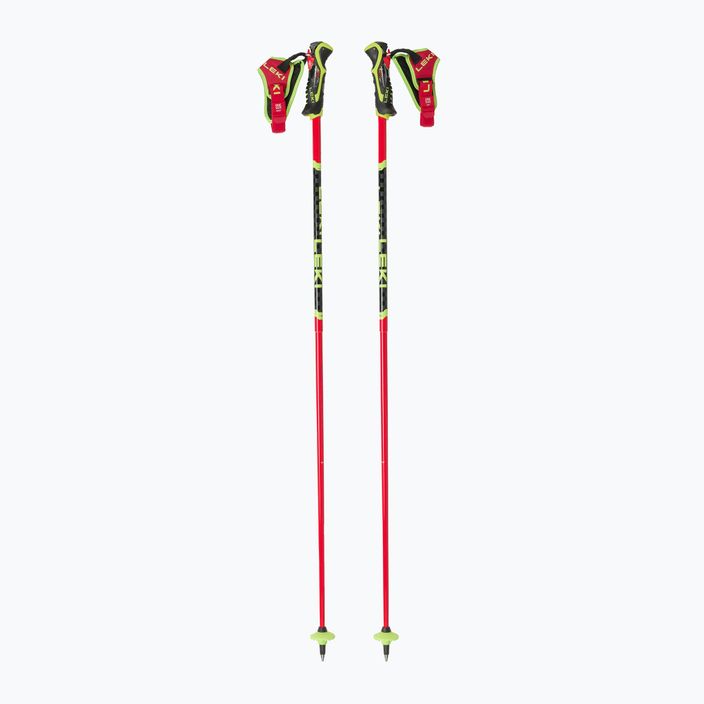 LEKI Venom SL 3D ski poles red