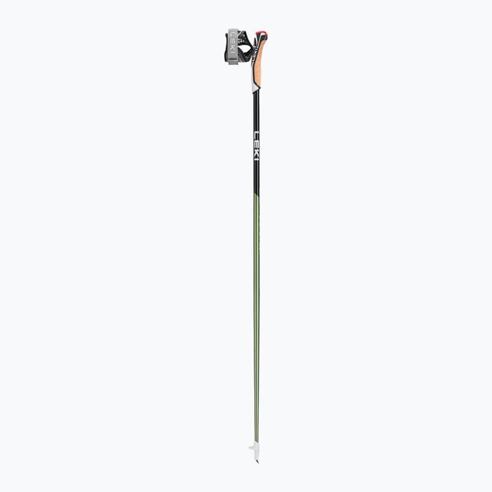 LEKI Flash Carbon Nordic walking poles black-green 65325602105