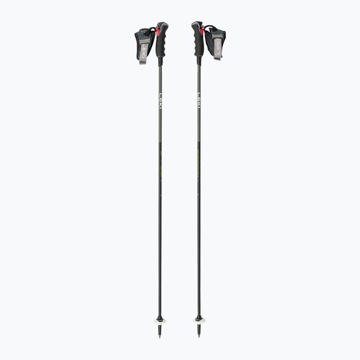 LEKI Carbon 12 3D ski poles black/grey