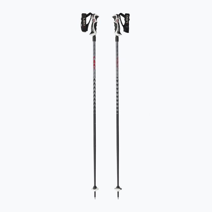 LEKI Hot Shot S black/silver ski poles