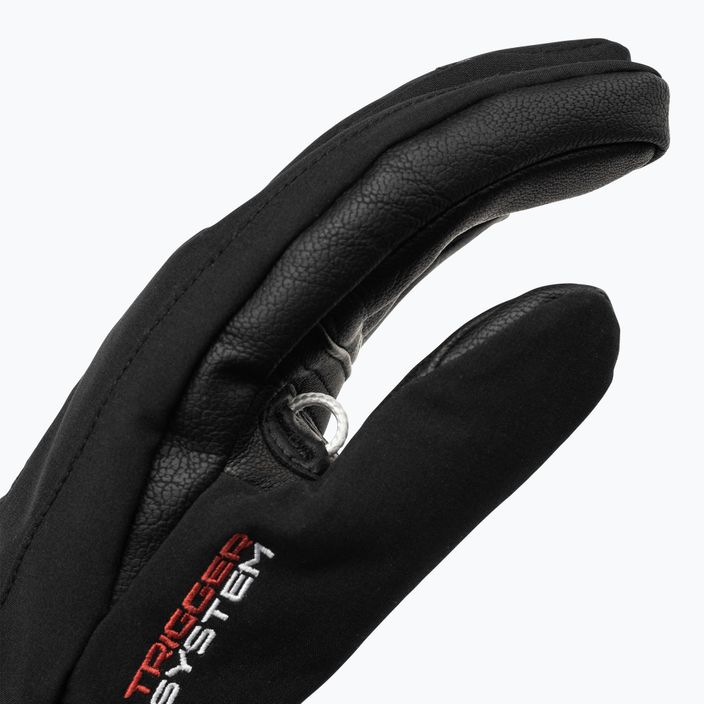 Women's Ski Gloves LEKI Cerro 3D black 4