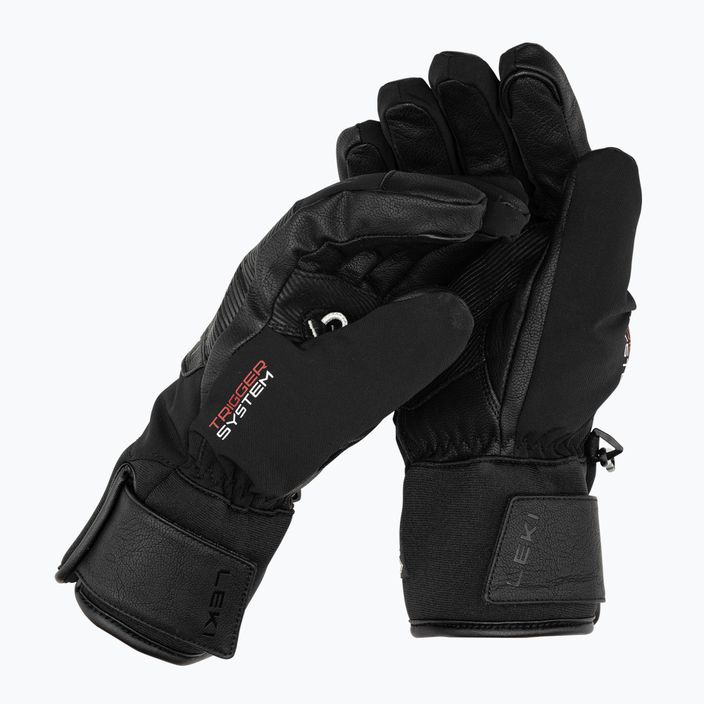 Men's Ski Gloves LEKI Performance 3D GTX black