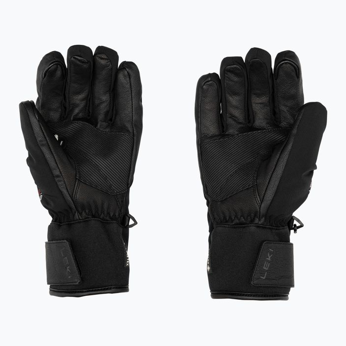 Men's Ski Gloves LEKI Performance 3D GTX black 2
