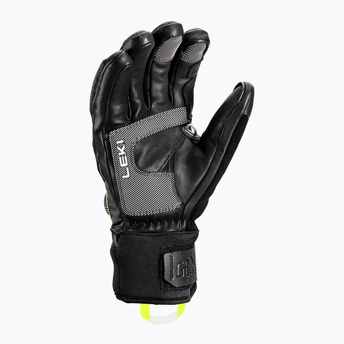 LEKI Griffin Tune 3D Boa men's ski glove black/graphite/ice lemon 6