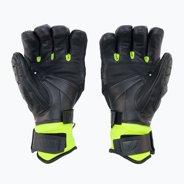 LEKI Worldcup Race Flex S Speed System men's ski glove black-green 649802301080 2