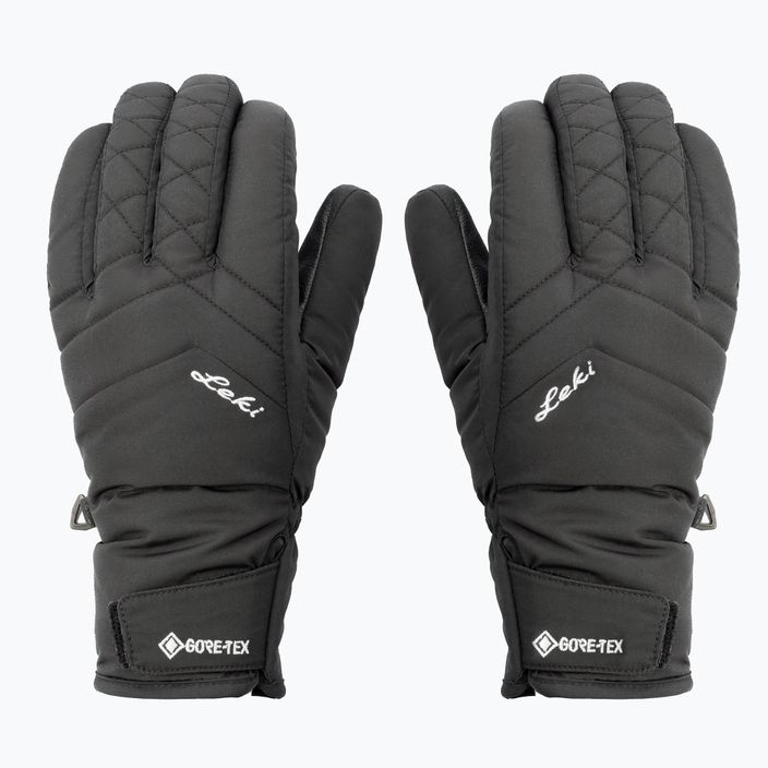 LEKI Sveia Gtx Lady Ski Gloves Black 649804201 3