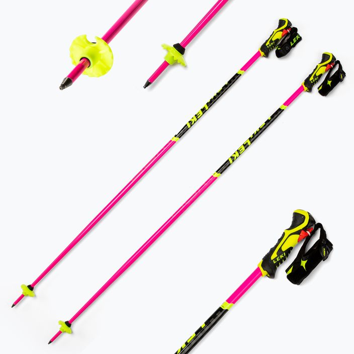 LEKI Wcr Lite Sl 3D children's ski poles pink 65065852 6