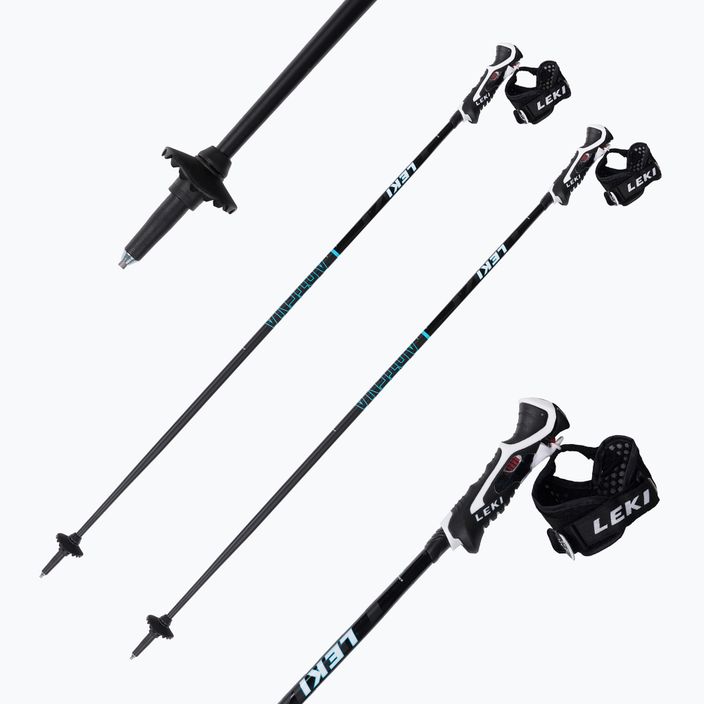 LEKI Artena Airfoil 3D ski poles black 65067971110 7