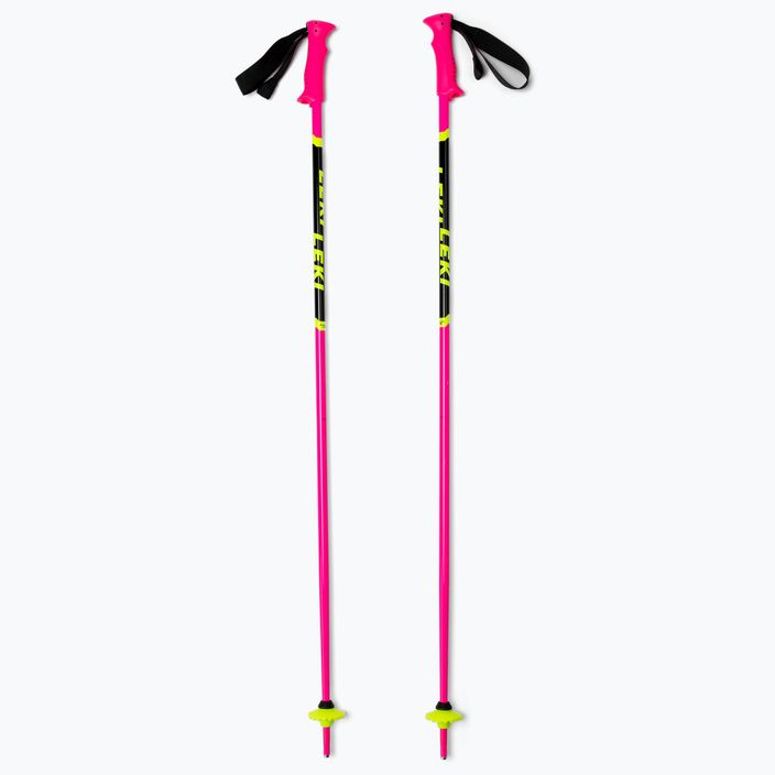 LEKI Racing Kids ski poles pink 65044302