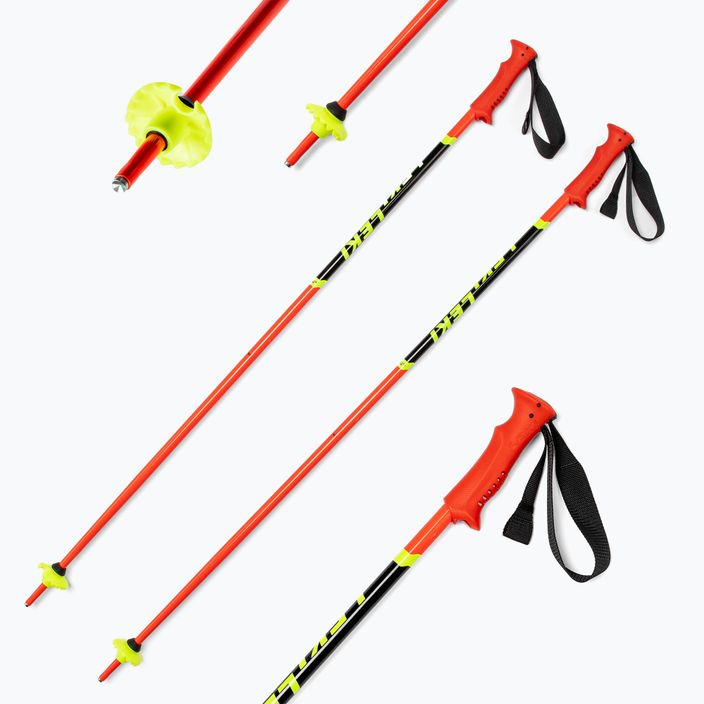 LEKI Racing Kids ski poles red 65044301 6