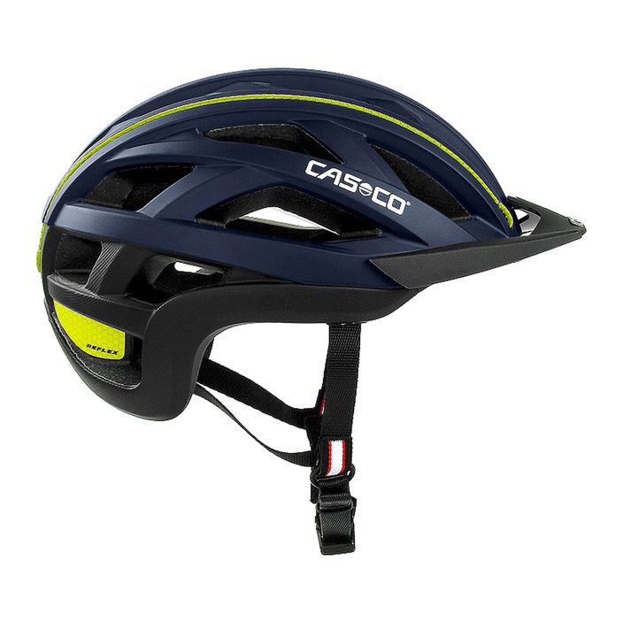 CASCO bike helmet Cuda 2 blue/neon yellow matt 2