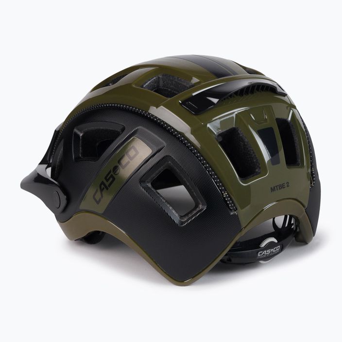 CASCO MTBE 2 bicycle helmet black and green 04.1345 4
