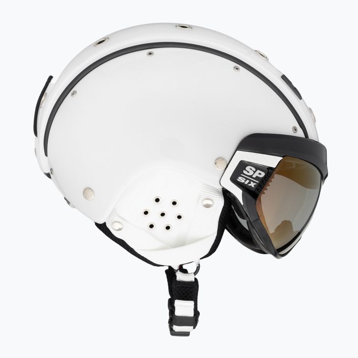 CASCO Ski Helmet SP-6 Visorb White 07.2578 4