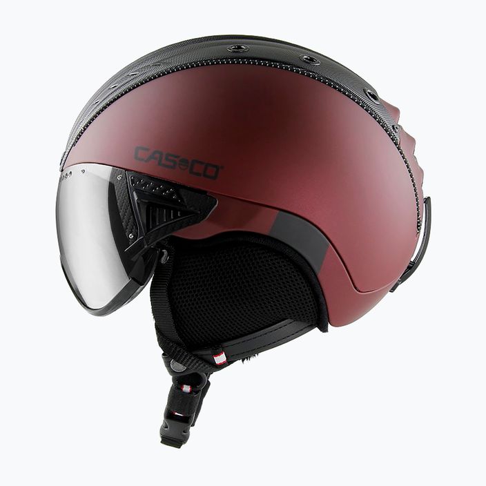 Ski helmet CASCO SP-2 Carbonic Visor red 07.3738 8