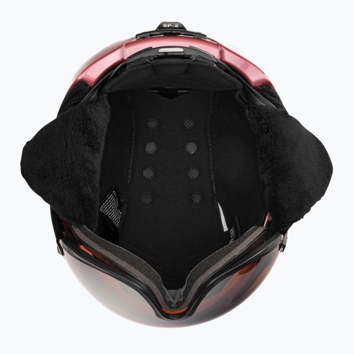 CASCO ski helmet SP-2 Carbonic Visor pink 07.3736 5