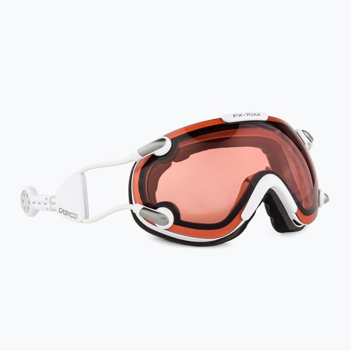 CASCO FX70 Vautron white ski goggles