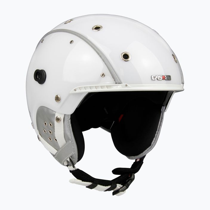 CASCO SP-3 airwolf white ski helmet 6