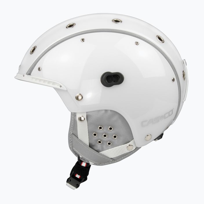 CASCO SP-3 airwolf white ski helmet 7