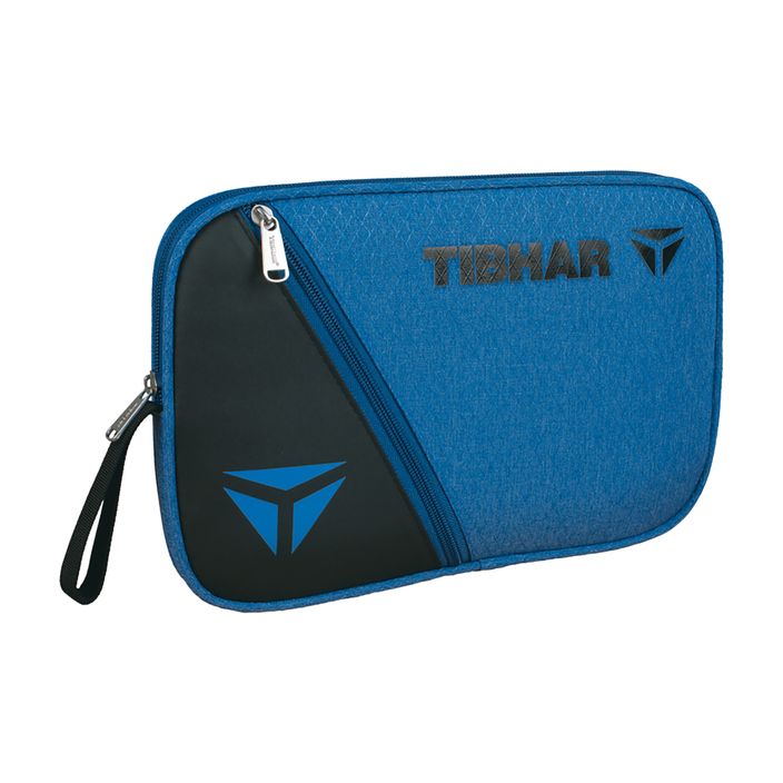 Tibhar Manila blue/black table tennis racket cover 2