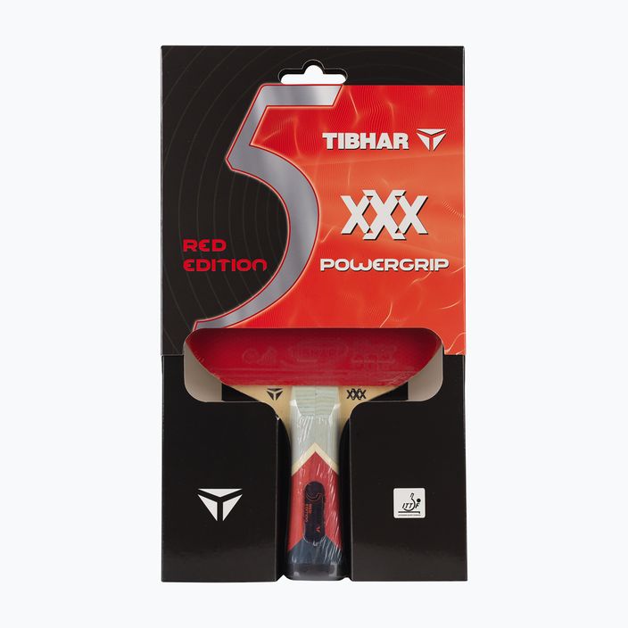 Tibhar XXX Powergrip Red Edition table tennis racket 6