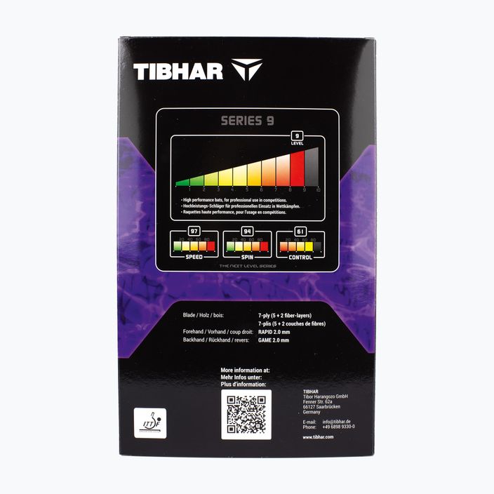Tibhar Pro Purple Edition table tennis racket 6