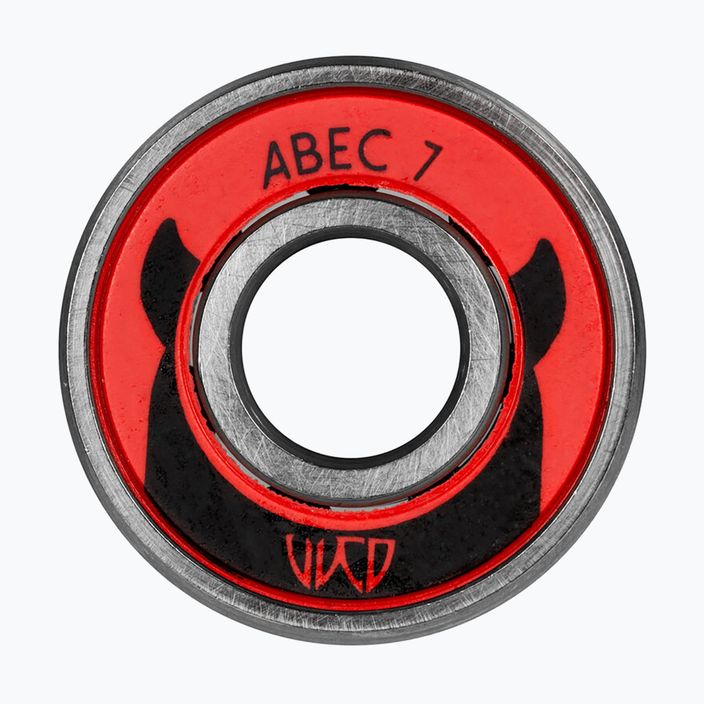WICKED ABEC 7 8-pack red/black bearings 310031 2