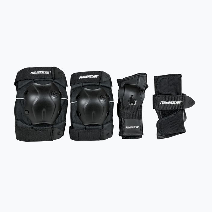 Powerslide One Basic Adult Tri-Pack black 903258 protector set 8